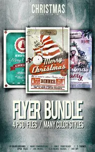 GraphicRiver - Christmas Flyer/Poster Bundle VOL.1-3-1