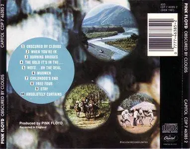Pink Floyd - Obscured By Clouds (1972) {1987 Capitol} **[RE-UP]**