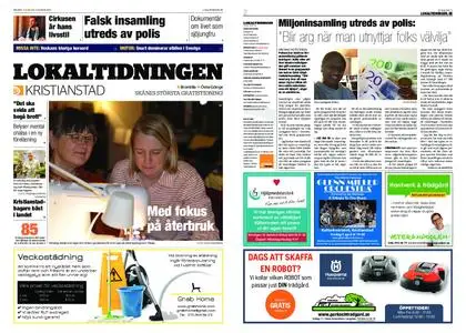 Lokaltidningen Kristianstad – 30 mars 2019