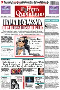 Il Fatto Quotidiano (08-10-11)