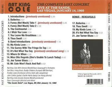 Nat King Cole - Live At The Sands: The Complete Lost Concert (2013)