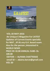 GK Latest - May 2016