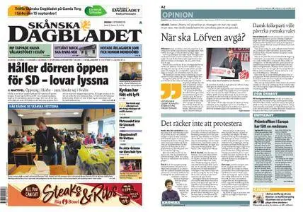 Skånska Dagbladet – 12 september 2018