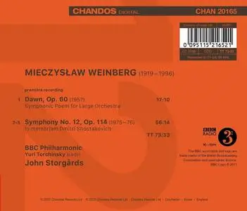 John Storgårds, BBC Philharmonic - Mieczysław Weinberg: Dawn; Symphony No.12 (2023)