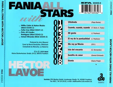 Fania All Stars - Fania All Stars With Hector Lavoe (1998)