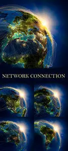 Stock Photo - Global Network Connection