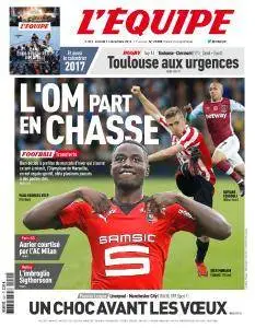 L'equipe du Samedi 31 Décembre 2016