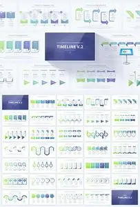 Timeline V.2 - Keynote Infographics Slides