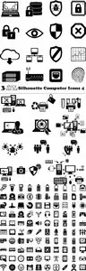 Vectors - Silhouette Computer Icons 4