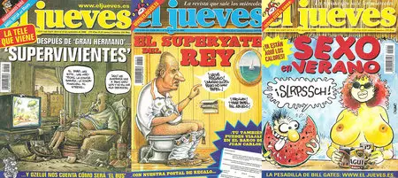 El Jueves #1209-1211, #1215, #1218, #1981