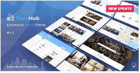 Themeforest - TownHub v1.7.5 - Directory & Listing WordPress Theme