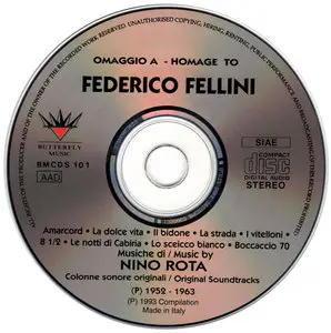 Nino Rota - Omaggio A / Homage To Federico Fellini (1993)