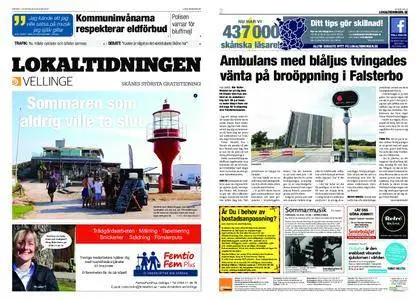 Lokaltidningen Vellinge – 11 augusti 2018