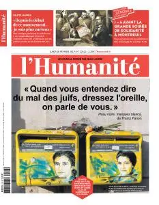 L'Humanite du Lundi 18 Février 2019