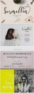 Sermellia Modern Calligraphy Typeface