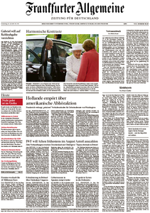 Frankfurter Allgemeine Zeitung vom Donnerstag, 25. Juni 2015