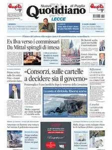 Quotidiano di Puglia Lecce - 10 Gennaio 2024
