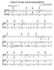 I want to be your girlfriend - Mary Chapin Carpenter (Piano-Vocal-Guitar)