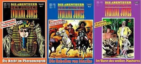 Die Abenteuer des jungen Indiana Jones - Band 1-3
