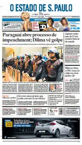 Jornal O Estado de São Paulo - 22 de junho de 2012 - Sexta