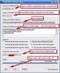 Email Killer (Email Bomber)