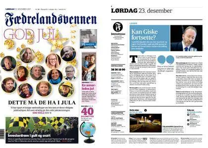 Fædrelandsvennen – 23. desember 2017