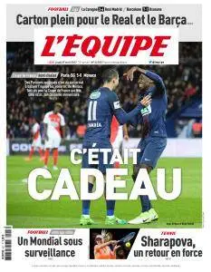 L'equipe du Jeudi 27 Avril 2017