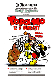 Il Messaggero Presenta - Volume 44 - Topolino E I Pirati Prima Parte