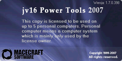 jv16 PowerTools 2007 ver.1.7.0.398