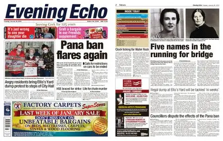 Evening Echo – January 29, 2019