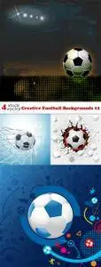 Vectors - Creative Football Backgrounds 12