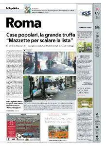 la Repubblica Roma - 18 Settembre 2018
