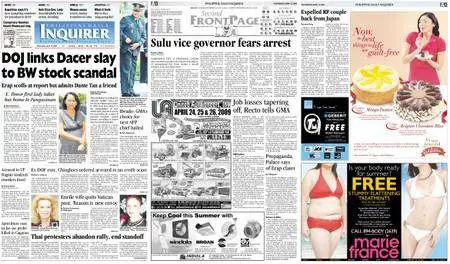 Philippine Daily Inquirer – April 15, 2009