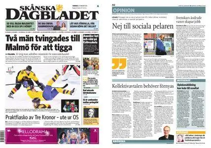 Skånska Dagbladet – 22 februari 2018