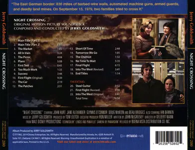 Jerry Goldsmith - Night Crossing: Original Motion Picture Soundtrack (1982) Limited Edition 2014