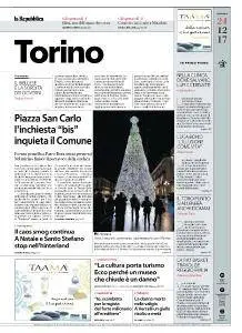 la Repubblica Torino - 24 Dicembre 2017