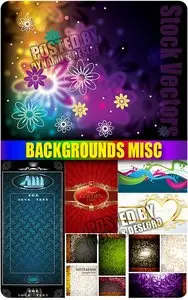 Backgrounds misc - Stock Vectors