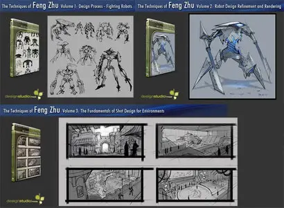 The Techniques of Feng Zhu (Vol.1-3) [repost]