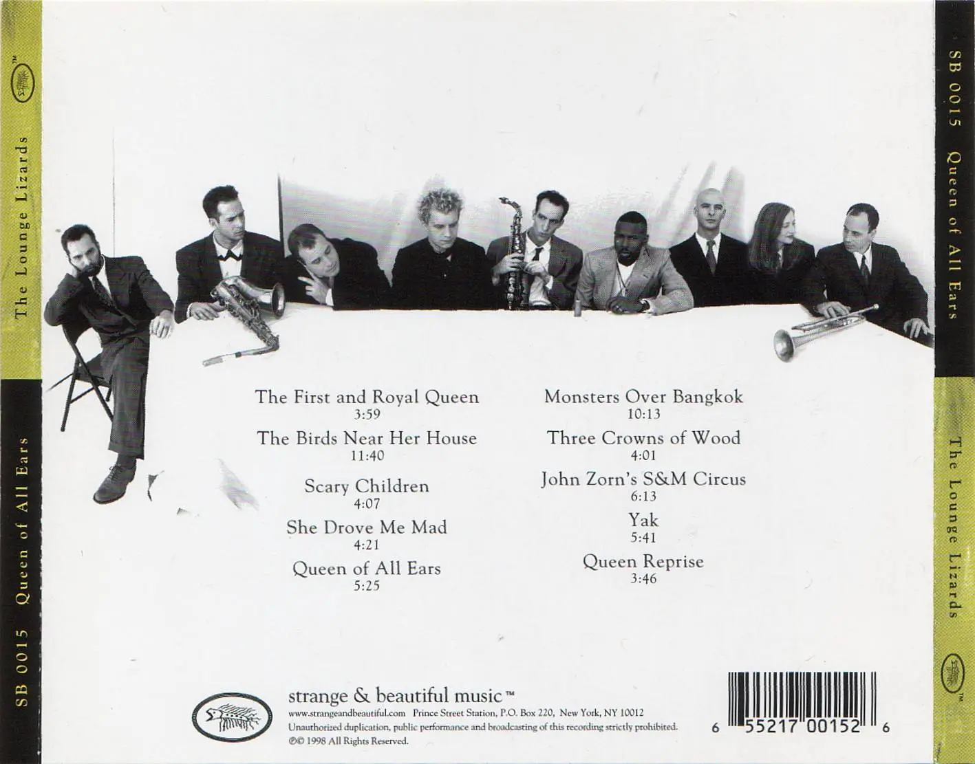 The Lounge Lizards - Queen of All Ears (1998) {Strange & Beautiful ...