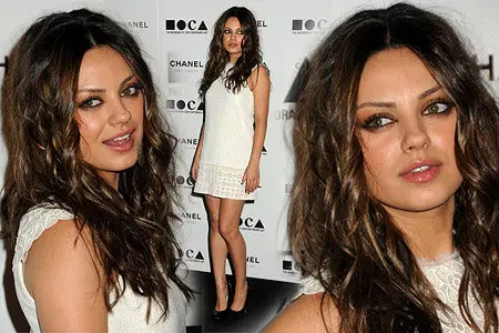 Mila Kunis - Artist's Museum Happening Gala MOCA Grand Avenue LA 11-13-10