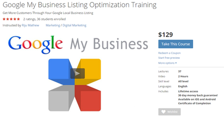 Google My Business Listing Optimization Training (2015)