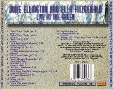 Duke Ellington And Ella Fitzgerald - Live At The Greek (1996)