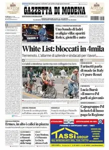 La Gazzetta di Modena - 03.11.2013
