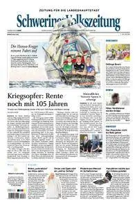Schweriner Volkszeitung Zeitung für die Landeshauptstadt - 27. Juli 2018