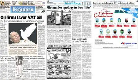 Philippine Daily Inquirer – February 03, 2005
