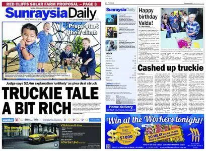 Sunraysia Daily – February 02, 2018