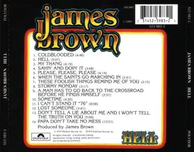 James Brown - Hell (1974) [1995, Remastered Reissue]