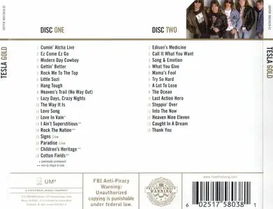Tesla - Gold (2008) 2CD