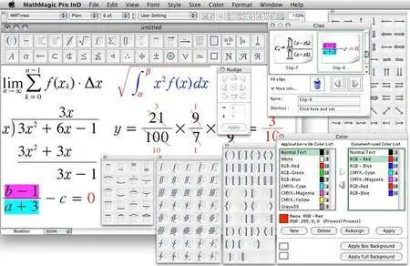 MathMagic Pro Edition for Adobe InDesign 9.3.1 Mac OS X