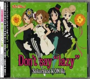 K-ON - Don't say ”lazy” (2009) EP